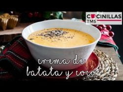Crema de Batata y Coco | Recetas Thermomix