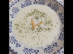 Crema de esparragos blancos en thermomix.