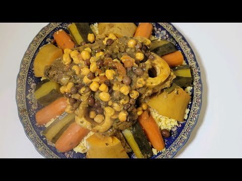 Cuscus marroquí #receta paso a paso facilisimo👌