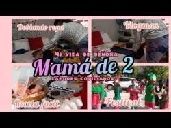 Dia COTIDIANO de una mamá de 2 🧒🧒 doblando ropa / preparamos #receta fácil y deliciosa /🍴 #hogar