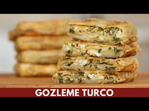 Gozleme, receta fácil y buenísima de la cocina Turca, sin horno, sin  levadura | Katastrofa La Cocina | recetástico