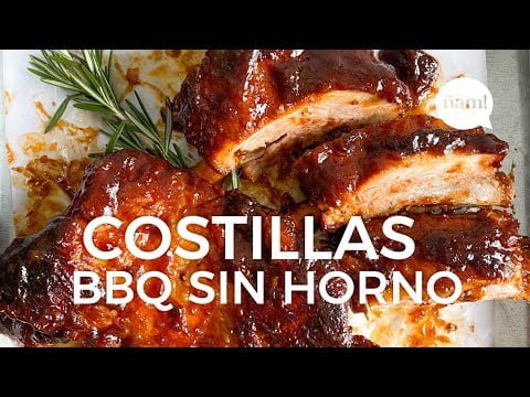 las mejores COSTILLAS BBQ SIN HORNO 🥩 – en estufa | ÑAM! Recetas