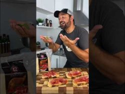 MUY FÁCIL! Pan, ajo, tomate y jamón crudo! MANJAR SUCULENTO! #LosCalvos42 #Receta #JaviRosemberg