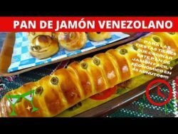 PAN de JAMÓN Venezolano fácil ¡El auténtico con #receta #chef Rosa Díaz !!