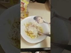 panked de guineo y arrina de almendra #shorts #receta #viral #paratil