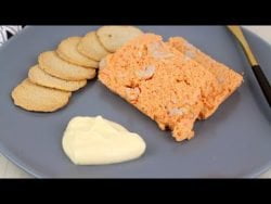 Pastel de ATÚN y SURIMI con Thermomix | Entrante ideal para Navidad