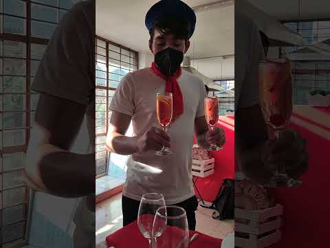 Primer Cóctel de entrada|Equipo 2 #receta #chef #cocina #youtubeshorts #shorts #viral #parati