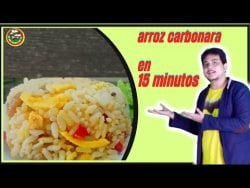 #receta arroz carbonara buenísimo y fácil la mejor receta 2021