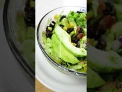Receta de Ensalada mexicana | fácil y rápido 🍏 Manzana Verde Latam | #shorts #receta