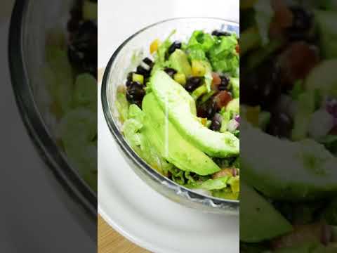 Receta de Ensalada mexicana | fácil y rápido 🍏 Manzana Verde Latam | #shorts #receta