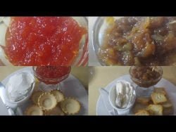 receta de pimientos caramelizados y cebolla caramelizada en Thermomix
