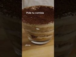 Receta de Tiramisú de chocolate | fácil y rápido 🍏 Manzana Verde Latam | #shorts #receta