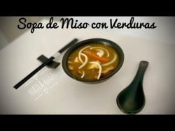 Receta fácil Sopa de Miso con Verduras con thermomix 💚 cookidoo receta con subtítulos