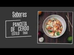 #Receta #Panceta de Cerdo Estilo thai