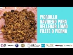 #receta picadillo navideño para rellenar lomo, pierna o filete #usmeat #shorts