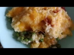 Risotto con guisantes y jamón, fácil y rico con Thermomix