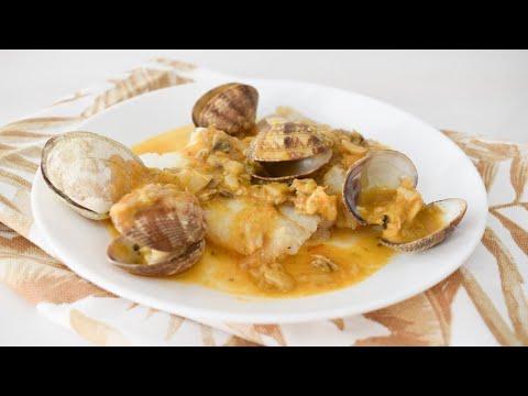 Rosada con almejas al vapor Monsieur Cuisine Plus