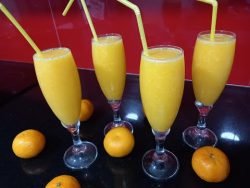Sorbete de mandarina ** Monsieur cuisine Smart, Connect y Plus **