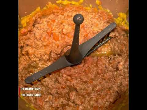 Spaghetti 🍝 Bolognese Sauce •Salsa Boloñesa con Pasta • Receta Thermomix TM6 •Como preparar•How to