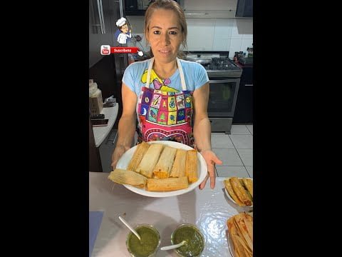 TAMALES REGIOS A MI ESTILO DE PUERCO POLLO QUESO Y FRIJOLES #receta #recetafacil