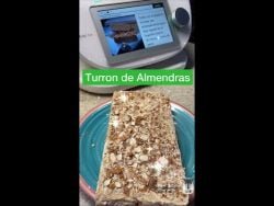 Turron de Almendras con Thermomix