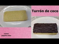 TURRON DE COCO con thermomix/RECETA FACIL DE TURRON DE COCO/COCINA PAQUITA SALAS