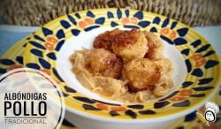 Albóndigas de Pollo Tradicional – Receta Casera