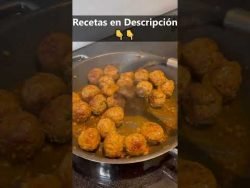 Albóndigas con Salsa de Tomate | cocinero now #short #shorts #recetas #receta #recetasshorts
