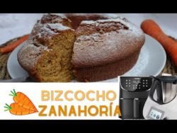 Bizcocho de Zanahoria en Cosori y Thermomix (( El Mejor y Más Fácil ))