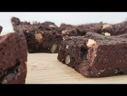Brownie SIN AZÚCAR, bajo en carbohidratos | Monsieur Cuisine Plus