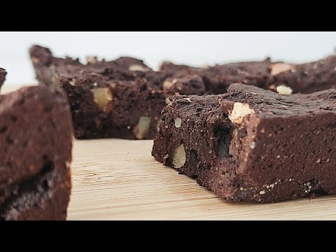 Brownie SIN AZÚCAR, bajo en carbohidratos | Monsieur Cuisine Plus