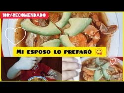 #Caldo de #mariscos/ #receta fácil y rica