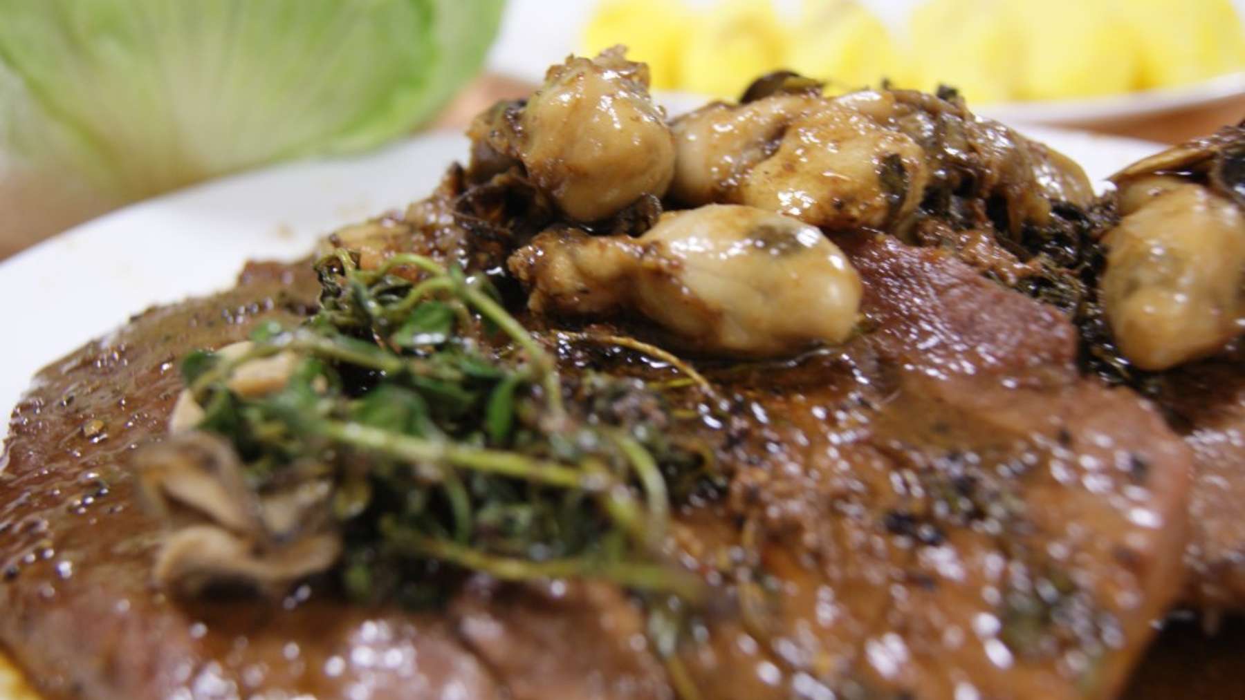 Carpetbag Steak, receta australiana | recetástico