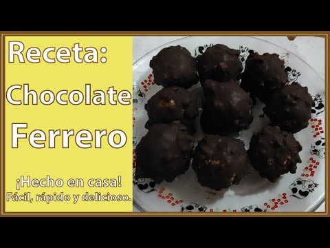 Chocolate Ferrero | #Receta #Ferrero #Recipe #FerreroRocher