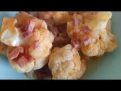 Coliflor guisada, fácil y rico con Thermomix