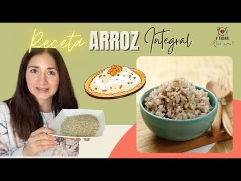 Cómo hacer #arrozintegral? #receta #arroz #recetasaludable #yahoraquecomo #comidasaludable #vidasana