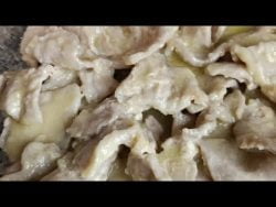 Escalopines de lomo al limón, fácil y rico con Thermomix
