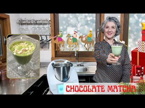 👑 FELIZ DÍA DE REYES 👑 CHOCOLATE MATCHA LATTE 🍵 con Thermomix® #TM6 #TM5 #TM31