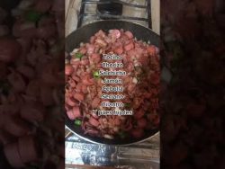 Frijoles charros #shorts #shortvideo #comida #receta