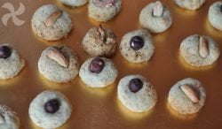 Galletas con textura de polvorón
