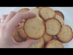 Galletas de limón y queso crema SIN AZÚCAR con Monsieur Cuisine Plus