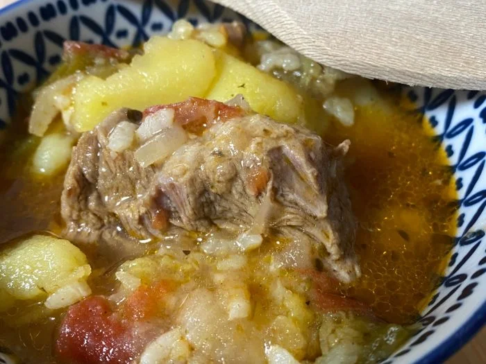 Guiso de ternera con arroz TM6/TM5/TM31