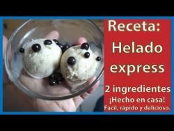 Helado express ¡Super rápido! | Receta #Helado #IceCream #Receta #Recipe