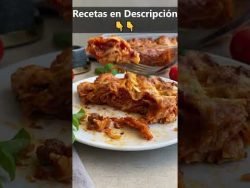 Lasaña (sin salsa bechamel) |cocinero now #short #shorts #recetas #receta #recetasshorts