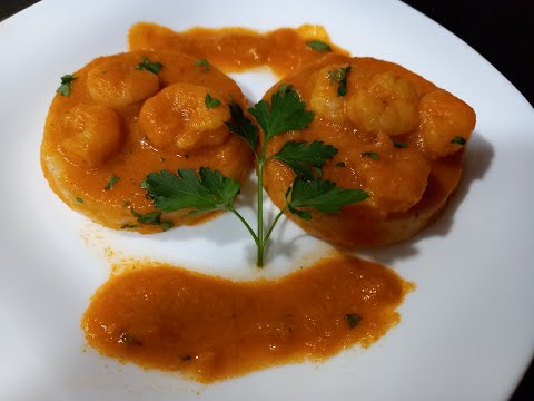 Merluza en salsa de gambas ** Monsieur cuisine Smart, Connect y Plus **