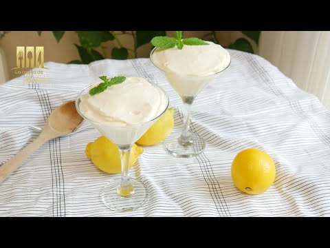 Mousse de limón ¡Fácil y rápida! | Monsieur Cuisine Connect