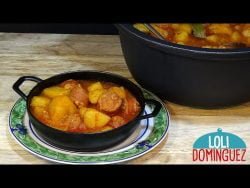 PATATAS A LA RIOJANA RECETA TRADICIONAL (GUISO DE PAPAS CON CHORIZO). Loli Domínguez – Rec ...