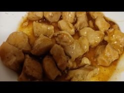 Pollo agridulce, fácil y rico con Thermomix