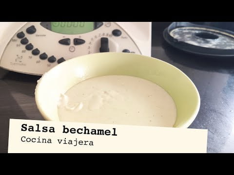 Prepara una bechamel con la Thermomix