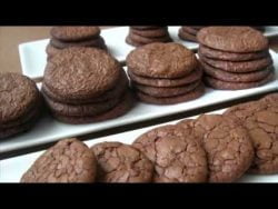 Receta fácil 🍪 Galletas de brownie de chocolate, cocinando con Thermomix